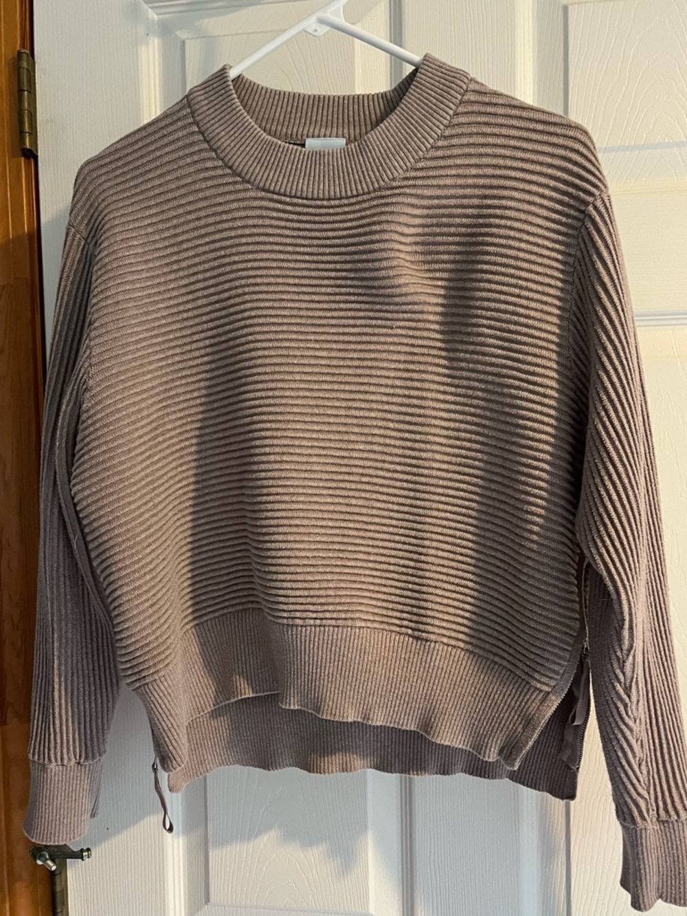 Women's Active Ribbed Crewneck Top - FLX